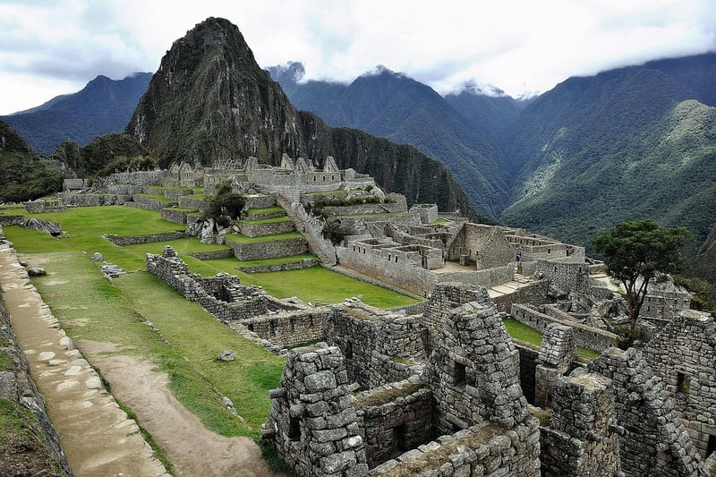 Trekking to Machu Picchu, Peru